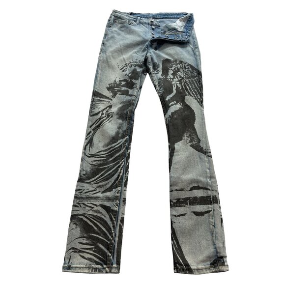 Ksubi Chitch Lovesik Jeans in Blue - Picture 1 of 6